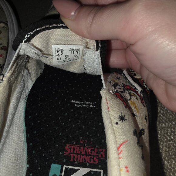 Stranger Things Custom Vans - Picture 4 of 4